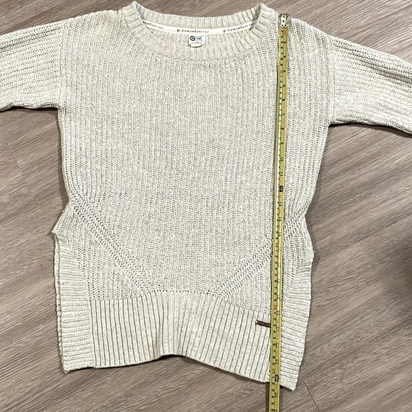Tom’s at Target Women’s Sweater Small Grey & Shimmer Cotton & Wool Contemporary - Picture 11 of 13